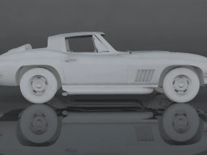 chevrolet corvette sting ray 3D Model
