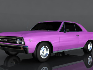 chevrolet chevelle ss 3D Model