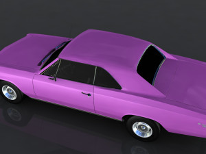 chevrolet chevelle ss 3D-Modell