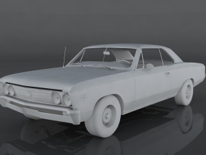chevrolet chevelle ss 3D-Modell