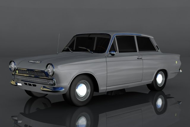 lotus cortina Modelo 3D .c4d .max .obj .3ds .fbx .stl .blend 