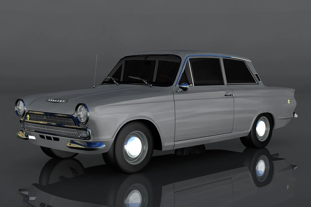 lotus cortina 3D Model .c4d .max .obj .3ds .fbx .stl .blend