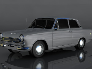 lotus cortina 3D Model