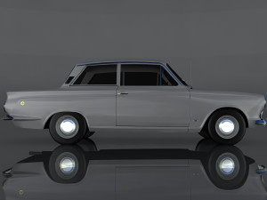 lotus cortina Modelo 3D