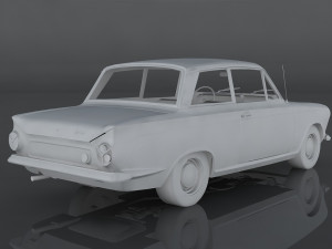 lotus cortina Modelo 3D