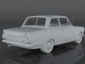 lotus cortina 3D Model