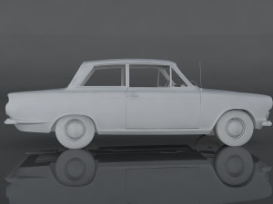 lotus cortina Modelo 3D