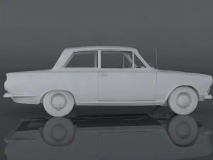 lotus cortina 3D Model