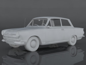 lotus cortina Modelo 3D