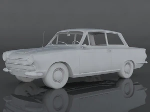 lotus cortina 3D Model