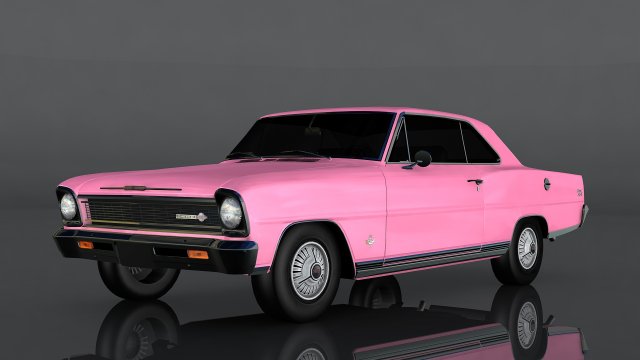 chevrolet nova ss 3Dモデル .c4d .max .obj .3ds .fbx .stl .blend 