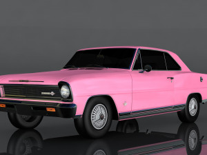 chevrolet nova ss 3D Model