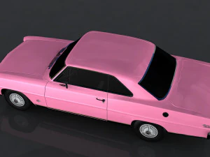 chevrolet nova ss 3D Model