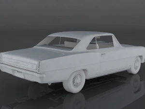 chevrolet nova ss 3D Model