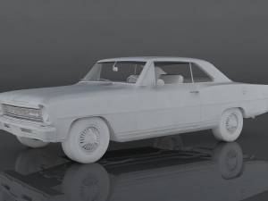 chevrolet nova ss 3Dモデル