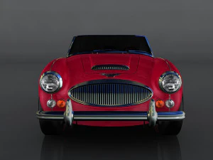 austin-healey 3000 mkiii 3D Model