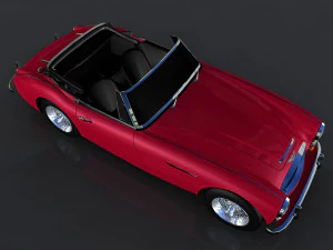 austin-healey 3000 mkiii 3D Model