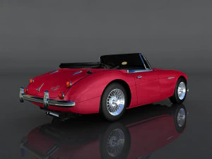 austin-healey 3000 mkiii 3D Model