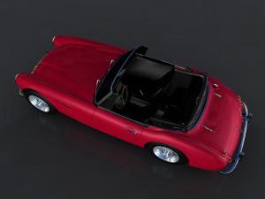 austin-healey 3000 mkiii 3D Модель