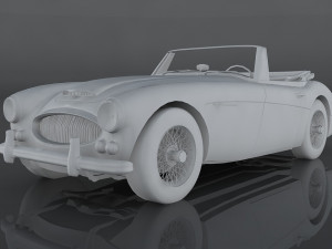 austin-healey 3000 mkiii 3D Модель