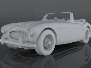 austin-healey 3000 mkiii 3D Model