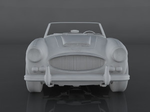 austin-healey 3000 mkiii 3D Модель