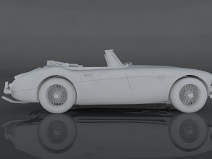 austin-healey 3000 mkiii 3D Модель