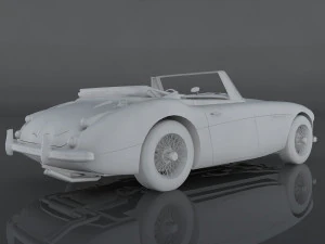 austin-healey 3000 mkiii 3D Model
