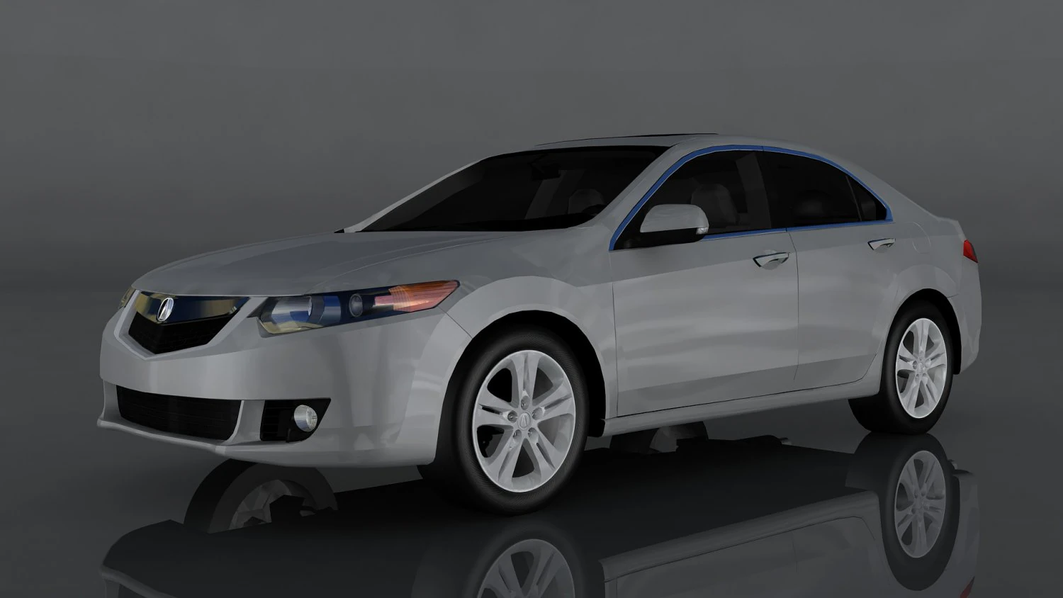 acura tsx 3D Model .c4d .max .obj .3ds .fbx .stl .blend 