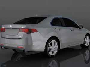 acura tsx Model 3D