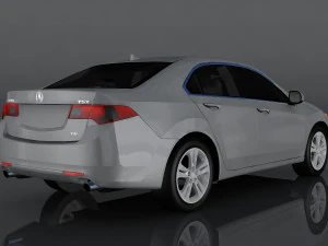 acura tsx 3D Model