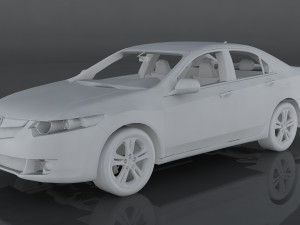 acura tsx Model 3D