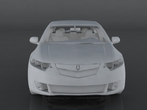 acura tsx Model 3D