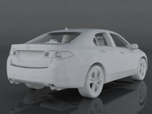 acura tsx Model 3D
