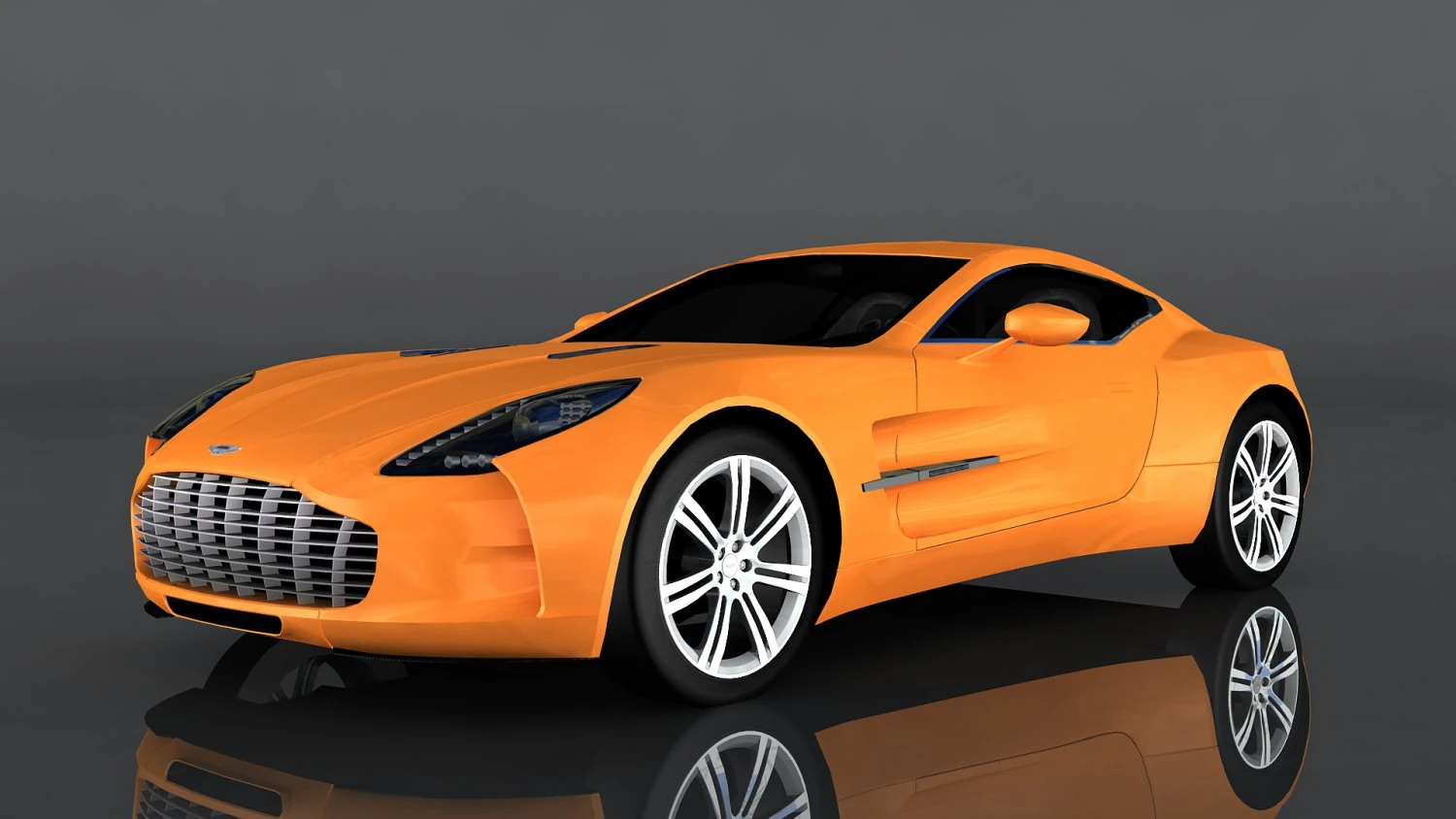 aston martin one-77 3D Model .c4d .max .obj .3ds .fbx .stl .blend