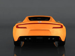 aston martin one-77 3D Model