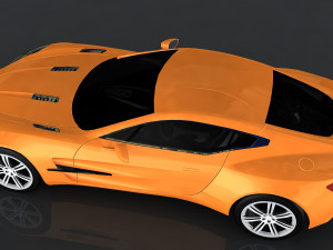 aston martin one-77 Model 3D