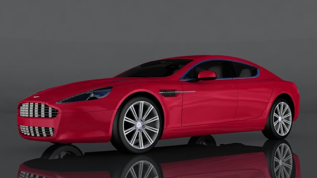 aston martin vantage Modelo 3D .c4d .max .obj .3ds .fbx .stl .blend 