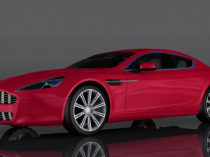 aston martin vantage 3D Model