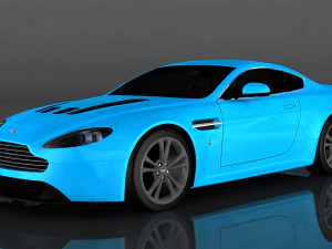 астон мартін v12 vantage 3D Модель