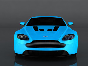 aston martin v12 vantage 3D Модель