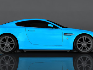 aston martin v12 vantage 3D Модель