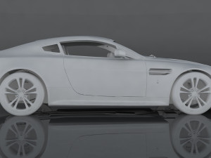 aston martin v12 vantage 3D Модель