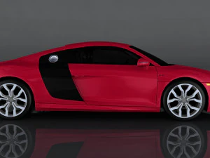audi r8 3D Model