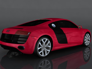 audi r8 Modelo 3D