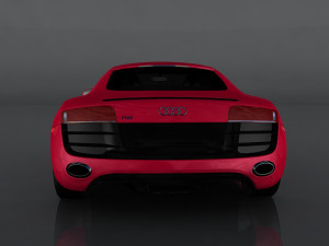 audi r8 Modelo 3D