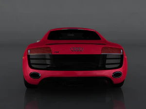 audi r8 3D Model