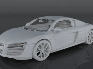 audi r8 3D Model