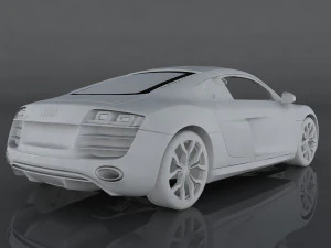 audi r8 3D Model