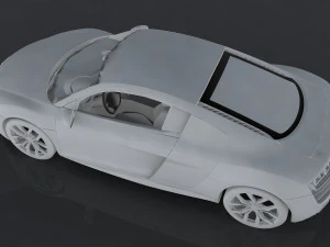 audi r8 3D Model